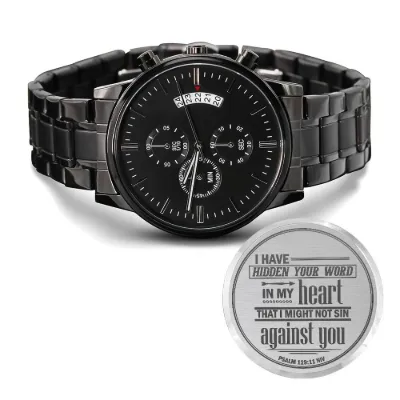 I Have Hidden Your Word (Psalm 11911) – Men's Watch